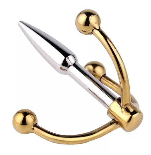 Urethra Plug Tri Balls – prémium urethra izgató, 8mm átmérő