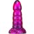 Torff – prémium, 16 cm fekete-lila dildó