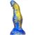 Dildo Fantasy Duxel – prémium kék-arany élmény 17 cm