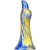 Fantasy Dukix – prémium kék-arany dildó 12 cm