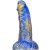 Dildo Fantasy Gentax – prémium kék-arany dildó 16x5 cm