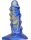 Dildo Fantasy Bulstrix – prémium kék-arany dildó 15cm