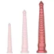 Oktoop L – prémium piros dildo 52 x 7,5 cm