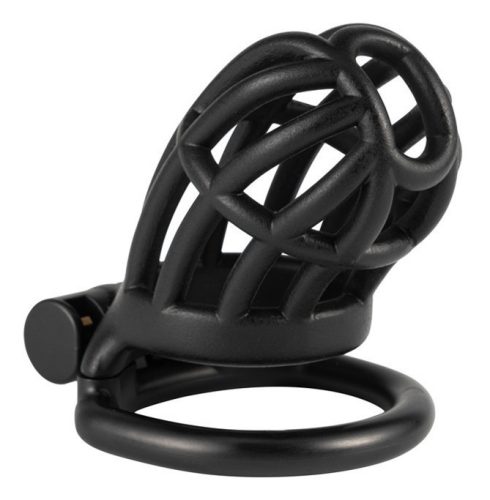 Slutypig – prémium fekete pénisz zár 8 x 3,3 cm