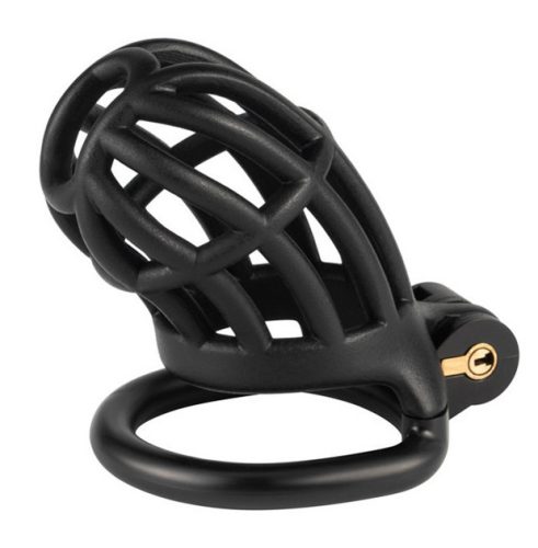 Slutypig – prémium fekete pénisz zár 8 x 3,3 cm