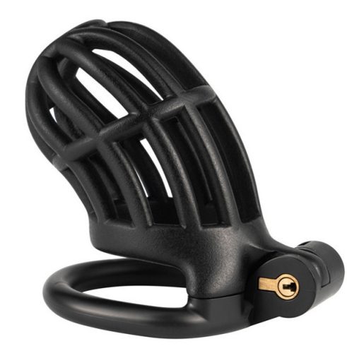 Slutypig – prémium fekete pénisz zár 8 x 3,3 cm