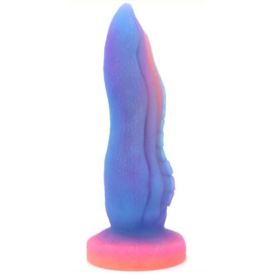 Lumy Octop – foszforeszkáló prémium dildó 21 cm