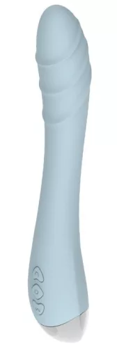 Vibro Fox Lindo – prémium G-pont vibrátor, kék 14 cm