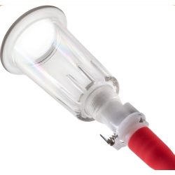 Tit Up Double Cup - vörös mellbimbó szívó pumpa