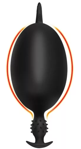 Congrus – felfújható análplug, 25 x 4,5 cm