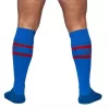 Urban Football Socks – divatos focis zoknik kék-pirosban