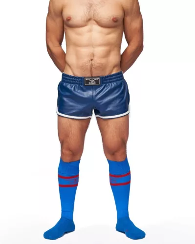Urban Football Socks – divatos focis zoknik kék-pirosban