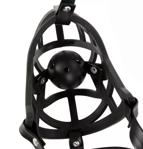 Sm MUZZLE STRAP – prémium fekete szájkosár