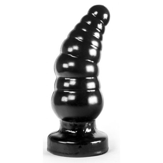 Zizi Curve – érzéki alakú anális plug, fekete