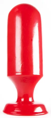 Plug Zizi Deep N Wide – prémium anális dugó, 15 cm vörös