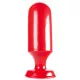 Plug Zizi Deep N Wide – prémium anális dugó, 15 cm vörös