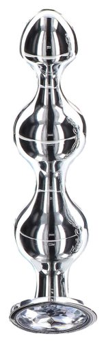 Bijou Diamond Star – prémium anális gyöngyök S 9,5 x 2,2 cm