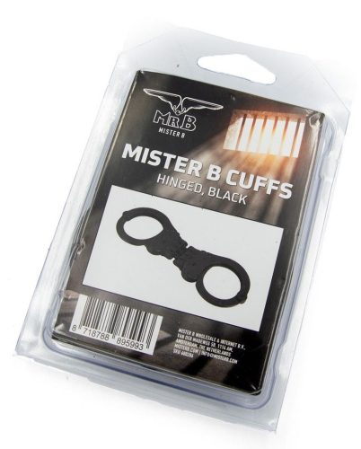 Fém bilincs - zsanéros, fekete prémium kiegészítő