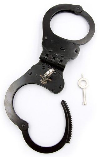 Fém bilincs - zsanéros, fekete prémium kiegészítő