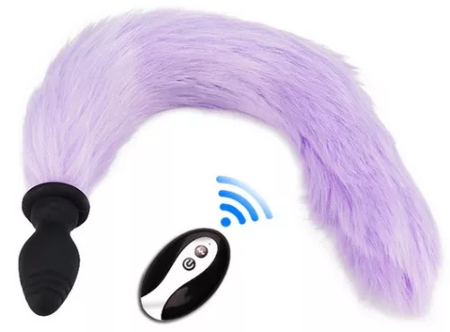 Plug Tail Vibe – érzéki rókafarok vibrátor 40 cm hosszú