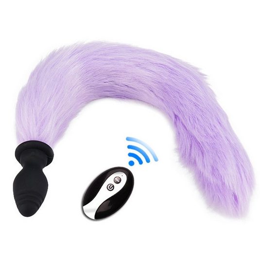Plug Tail Vibe – érzéki rókafarok vibrátor 40 cm hosszú
