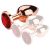 Bijou Rouge – prémium piros arany anális plug L 8,5 x 4 cm