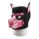 Puppy Neoprene – fekete-pink kamuflázs maszkmaszk