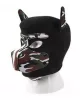 Puppy Neoprene – fekete-kamuflázs maszk kutyás stílusban
