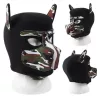 Puppy Neoprene – fekete-kamuflázs maszk kutyás stílusban