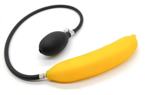 Felfújható dildó – prémium kényeztető 18 x 4 cm