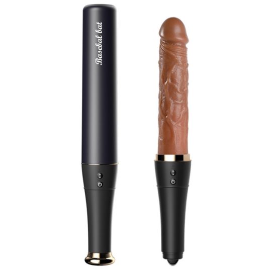 Vibráló, mozgó dildó - 20 cm-es prémium intim eszköz