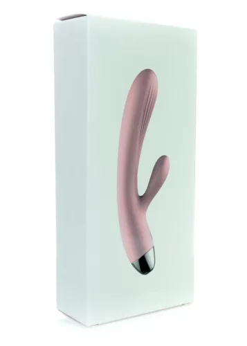 Wibrator Rezgő, Melegíthető, 10 mód USB rózsaszín szilikon