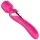 Stymulator Dual Massager Pulsátor Rezgő Pulsáló USB töltés rózsaszín