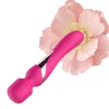 Stymulator Dual Massager Pulsátor Rezgő Pulsáló USB töltés rózsaszín