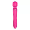 Stymulator Dual Massager Pulsátor Rezgő Pulsáló USB töltés rózsaszín