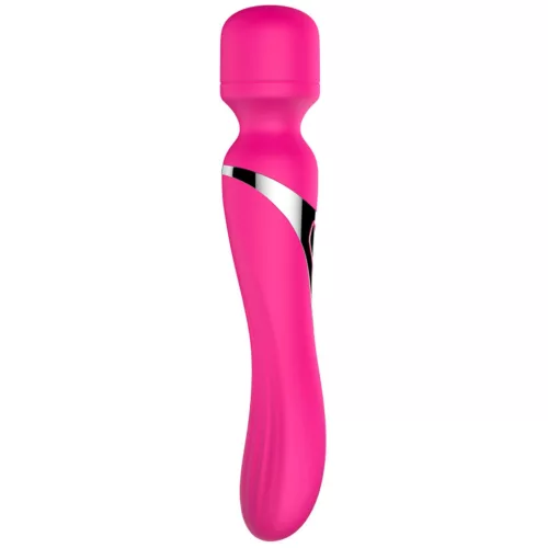Stymulator Dual Massager Pulsátor Rezgő Pulsáló USB töltés rózsaszín