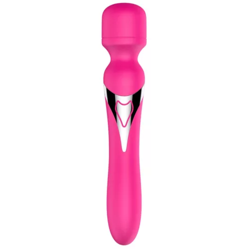 Stymulator Dual Massager Pulsátor Rezgő Pulsáló USB töltés rózsaszín