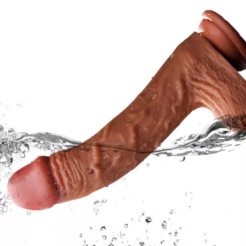 Vibrátor Szilikon rezgő forgó teleszkópos melegíthető 21 cm