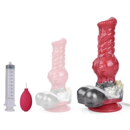 Furry Ejaculator WOLF – prémium dildó 21 cm-es élvezettel