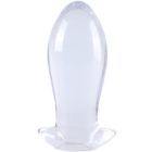 Plug Egg Clear – átlátszó prémium tojás vibrátor