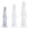 Monster Dildo Transparent – prémium átlátszó dildó 21 cm