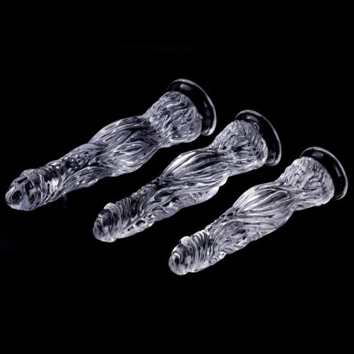 Monster Dildo Transparent – prémium átlátszó dildó 21 cm