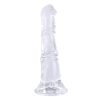 Dildo Horse Jumy – átlátszó prémium vibrátor 26 x 7.5 cm