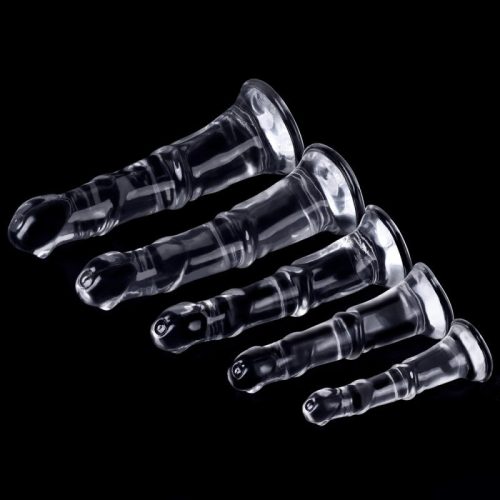 Horse Jumy XL – átlátszó prémium dildó 32 x 7.5 cm