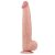 Prémium kétszeres rétegű bőr dildo 13,5 cm