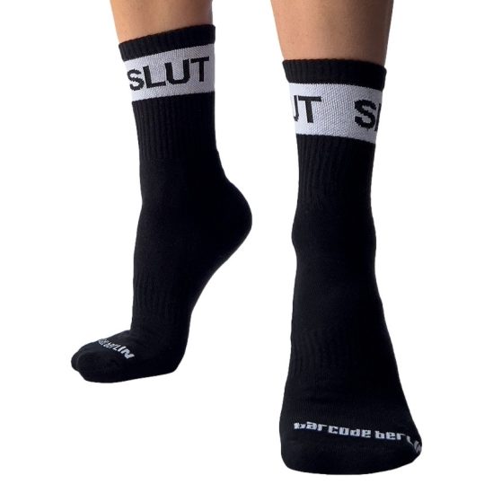 Fetish Slut – fekete érzéki harisnyák