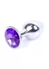 MyLove Toys Anál plug Exkluzív acél, hűthető 7 cm lila