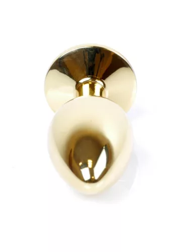 Ékszer anál plug fém, hűthető melegíthető 7 cm piros