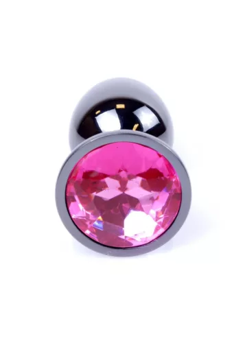 MyLove Toys Anál plug sötétszürke - rózsaszín