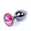 MyLove Toys Anál plug sötétszürke - rózsaszín